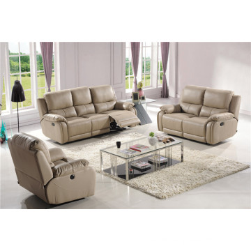 Echtes Leder Modernes verstellbares Sofa (768)